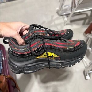 Nike Air Max 97 Black and Red Sneakers